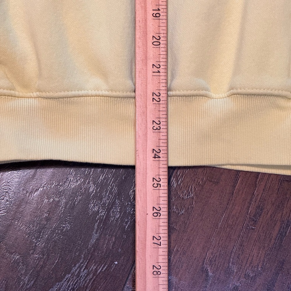 North Face Hoodie Men's Large Box NSE Pullover Yellow Black Box Outdoors Hiking - Picture 10 of 14